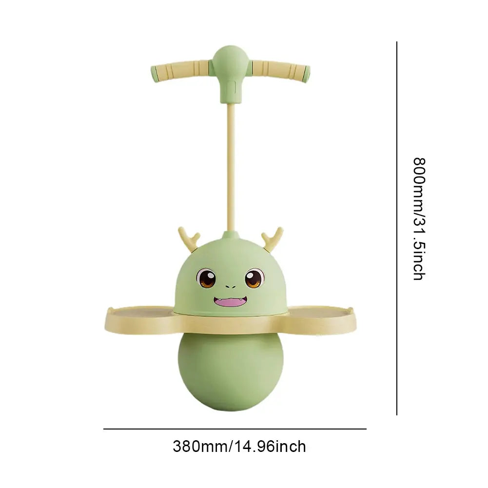 Panda Jumping Ball Exercise Balance Help Grow Tall Fitness Exercise Elastic Ball with Handle Outdoor Fun Bouncing Equipment Trikidsworld