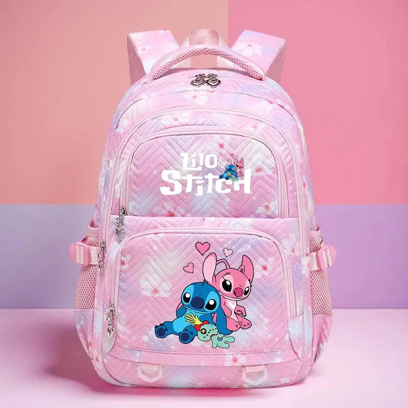 Stitch Anime Backpack – Large Capacity & Lightweight for Girls and Women - Stitch backpack Trikidsworld