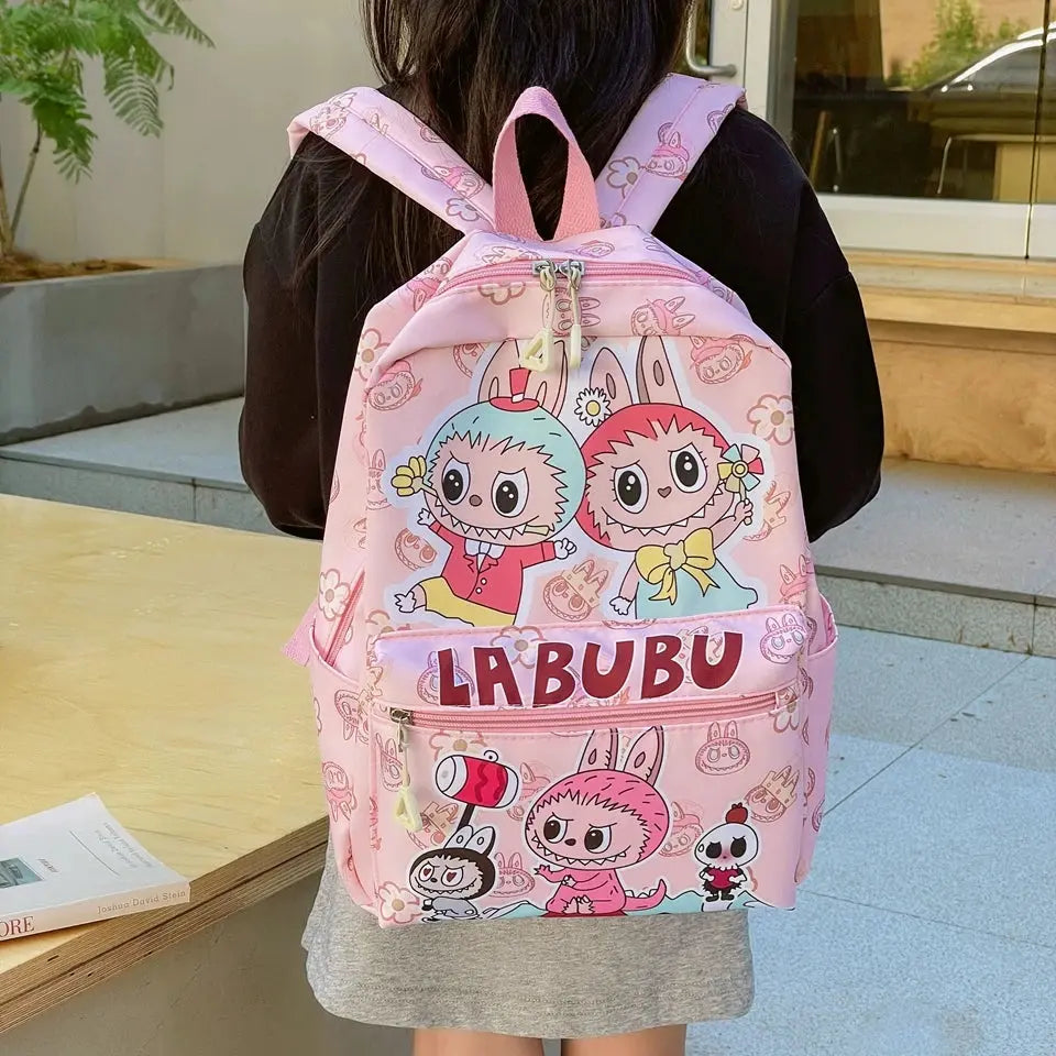 New Cartoon Student Schoolbag Anime Cartoon Cute Large Capacity Backpacks Kawaii Student Shoulders Bag Child Birthday Gifts Trikidsworld