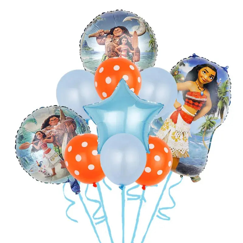 Moana Birthday Party Decoration Cartoon Trikidsworld