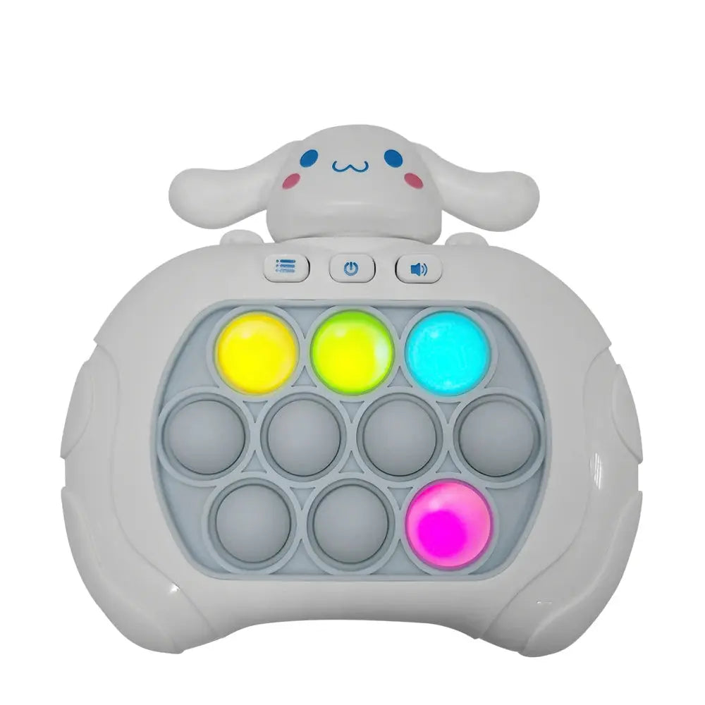 2024 New Pikachu Quick Push Game Pop Up Fidget Bubble Electronic Pop it Pro Game Light AntiStress Toys For Adult Kids Gift 2024 Trikidsworld