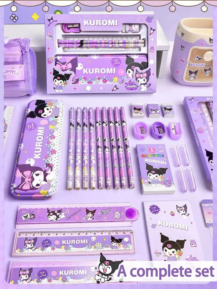 Sanrio Kawaii Stationery Set – 12-Piece Gift Box Trikidsworld