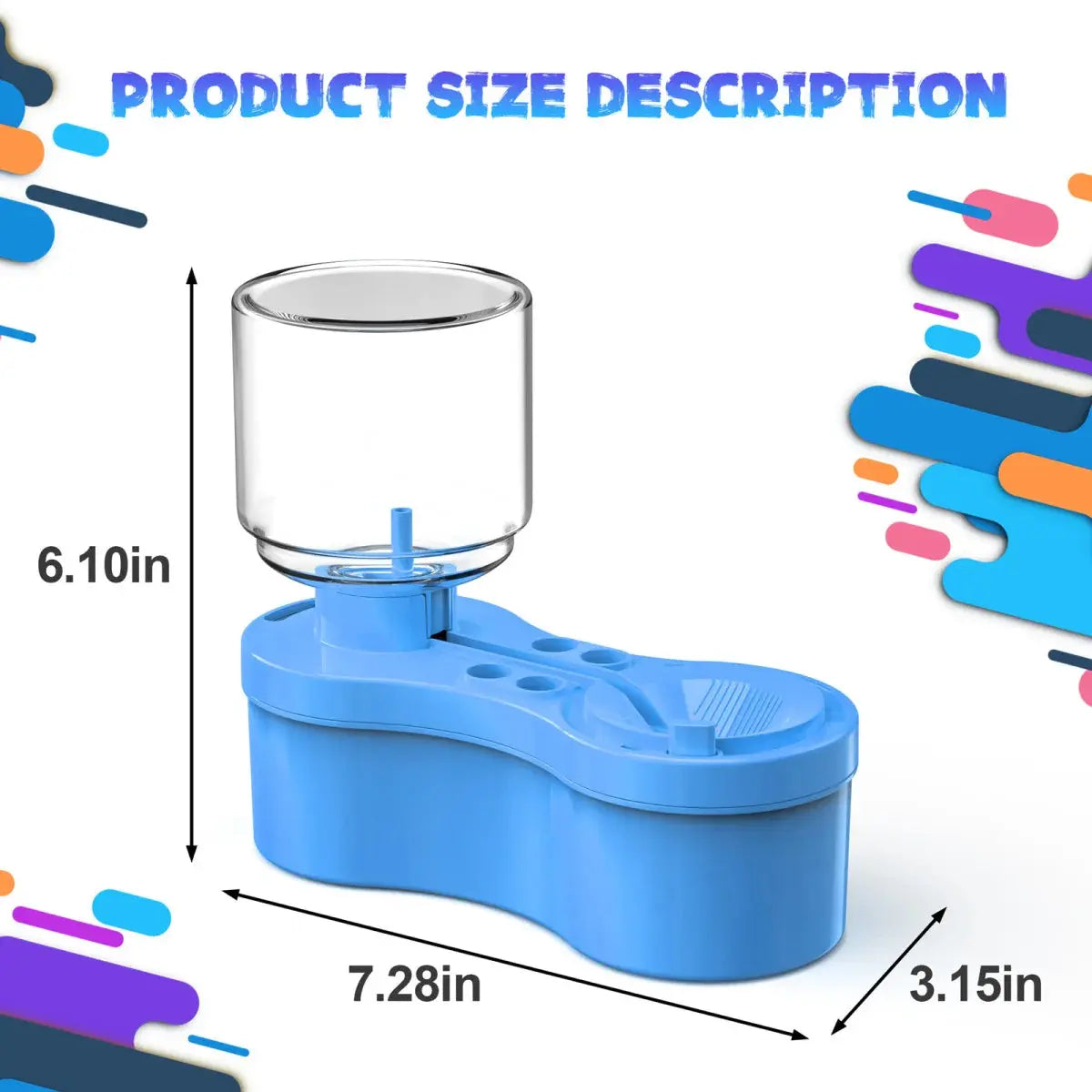 New Paint Brush Cleaner With Drain Button Automatic Water Circulation Paint Brush Cleaning Machine Cleaning Bucket Art Tools Trikidsworld