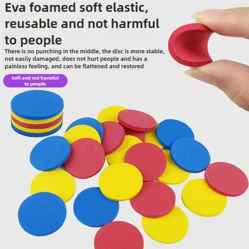 Kids Outdoor Game Foam Disc Gun Toy Flying Disc Shooting Launcher Gun Double Parent-child Interactive Children Toy Trikidsworld