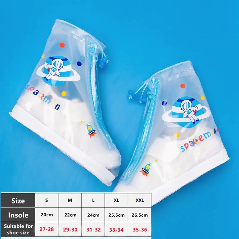 Children's Waterproof Shoe Covers – Reusable Protection for Rainy Days Trikidsworld