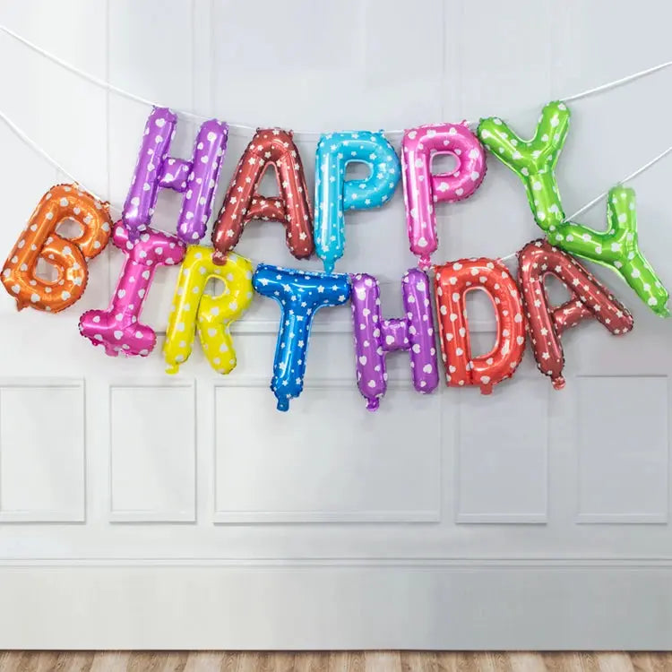 Foil Balloons Happy Birthday Trikidsworld