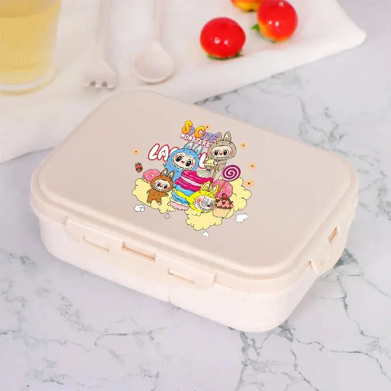 Lunch Bag Cartoon Crystal Sticker Warming Box Portable Outdoor Picnic Food Storage Bags Large Capacity Bento Boxs Gifts Trikidsworld