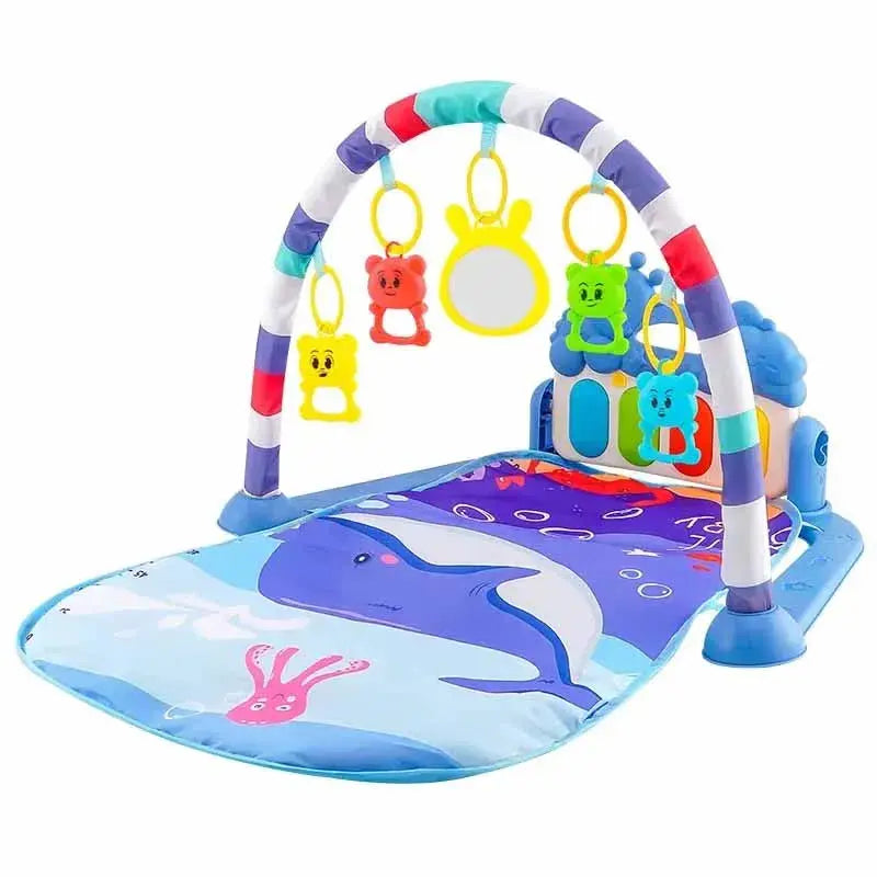 Baby Activity Gym Rack Early Education 0-36 Months Toy Gifts Musical Newborn Piano Keyboard Crawling Blanket Pedal Play Mat Trikidsworld