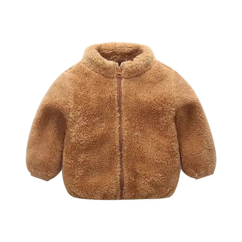 Kids Winter Coats 2025 New Children Outerwear Boy Warm Fleece Jacket Baby Girls Jackets for Autumn Spring Children Clothing Trikidsworld