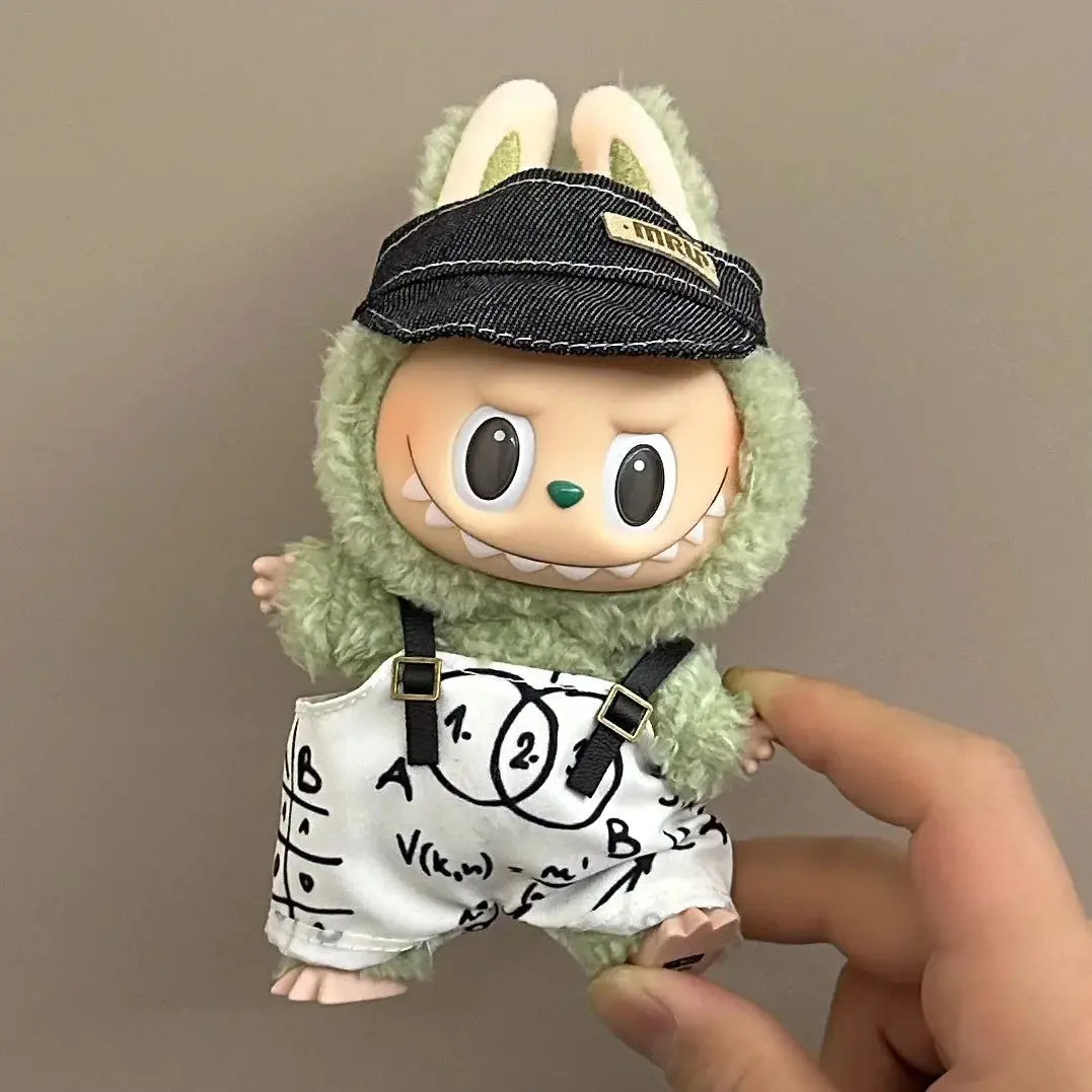 Cute Labubu Clothes Labubu Accessories Designer Suitable for V1 V2 V3 Personality Fashion Birthday Gift NO DOLL Trikidsworld