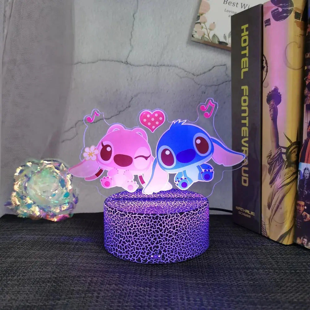 Lilo & Stitch Kids Night Light | Creative Cartoon Table Lamp Gift Trikidsworld