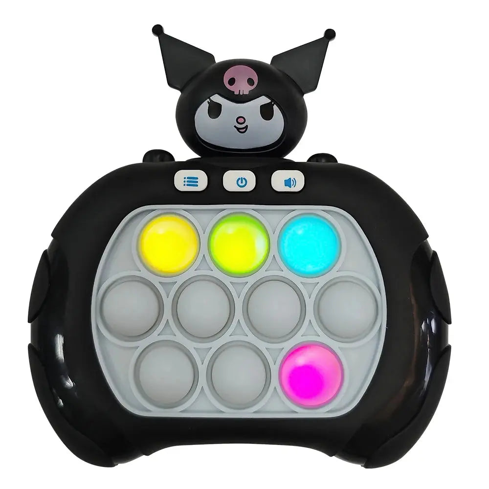 2024 New Pikachu Quick Push Game Pop Up Fidget Bubble Electronic Pop it Pro Game Light AntiStress Toys For Adult Kids Gift 2024 Trikidsworld