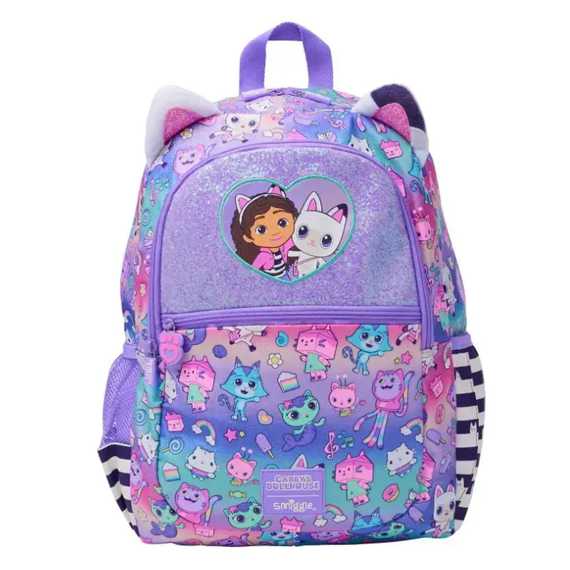 New Original Australia Smiggle Children Schoolbag Girl Gabby Shoulder Backpack Meal Bag Modeling Bags 14 Inch New Semester Gifts Trikidsworld