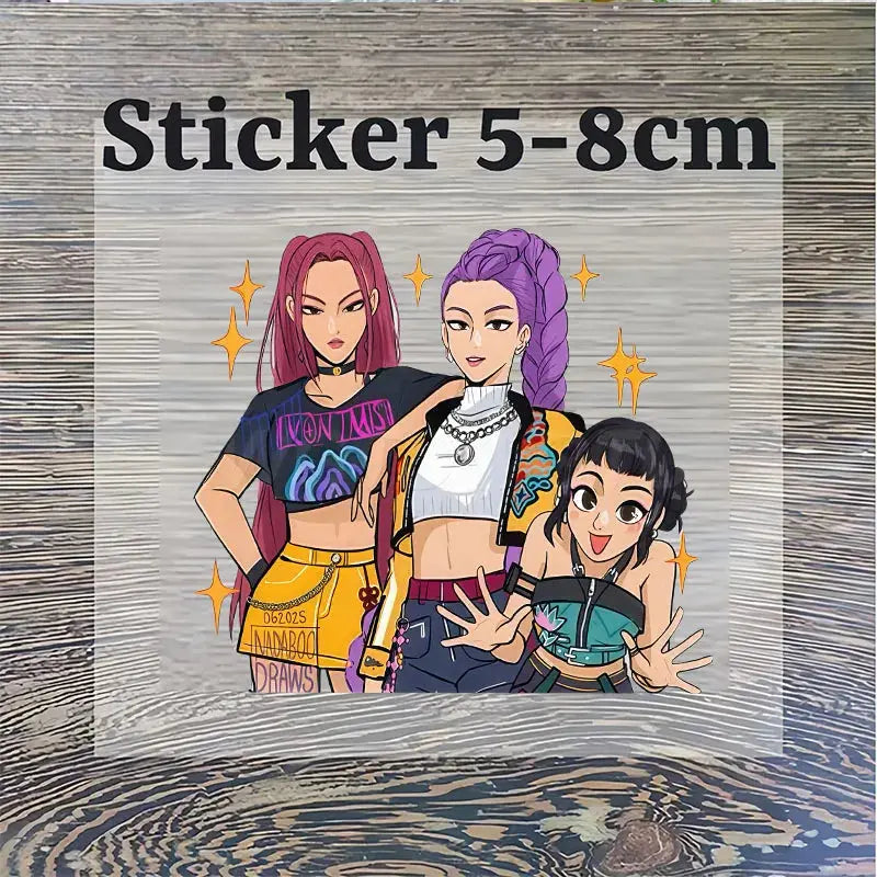 Kpop Demon Hunters Scarf Winter Warm Girl Kids Cartoon Kawaii Neck Scarve Thickened Scarf Stuffed Soft for Lady Birthday Gift Trikidsworld