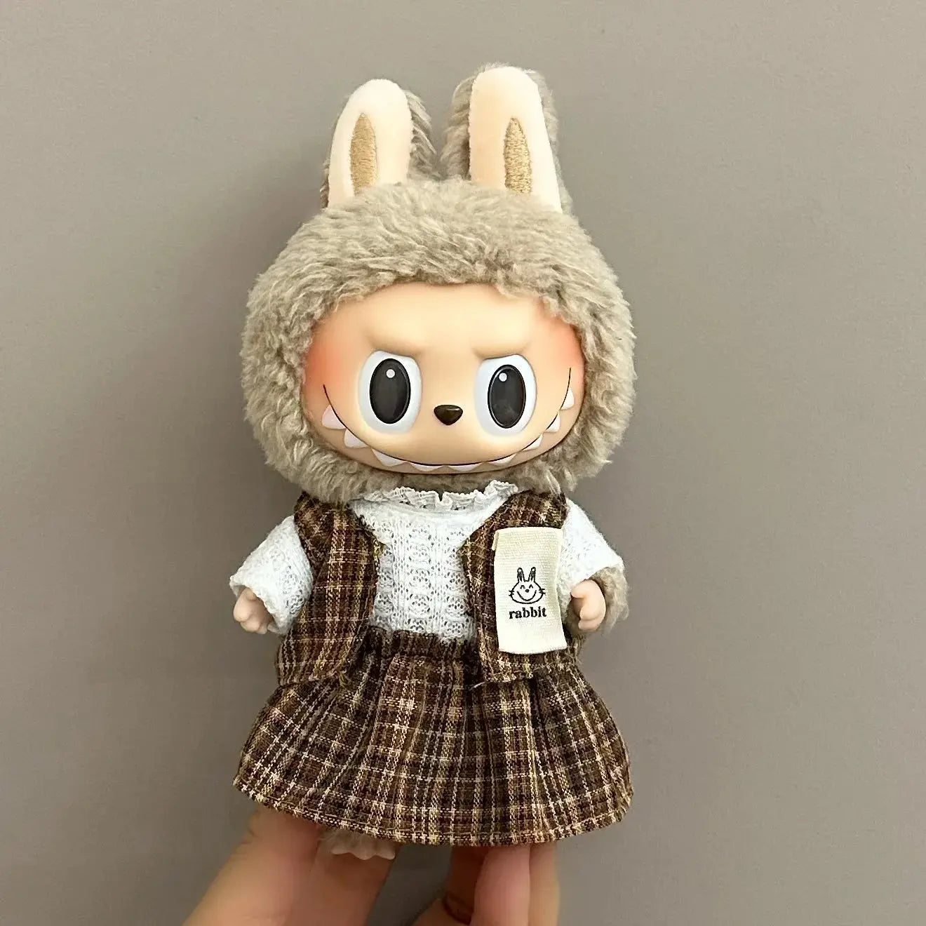 Cute Labubu Clothes Labubu Accessories Designer Suitable for V1 V2 V3 Personality Fashion Birthday Gift NO DOLL Trikidsworld