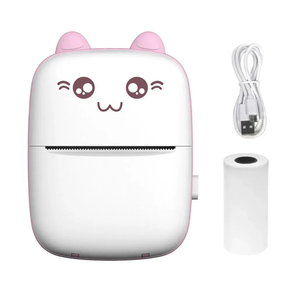 Mini Bluetooth Label Printer – Portable Note & Photo Pocket Printer Trikidsworld