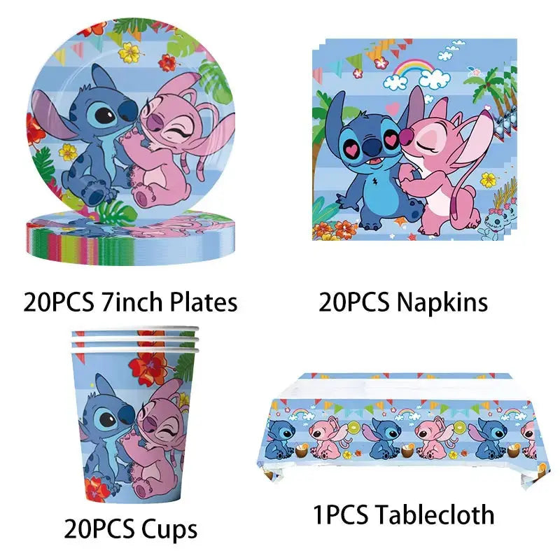 Birthday Party Lilo and Stitch Decoration Kids Trikidsworld