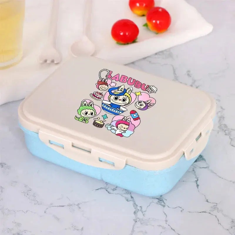 Lunch Bag Cartoon Crystal Sticker Warming Box Portable Outdoor Picnic Food Storage Bags Large Capacity Bento Boxs Gifts Trikidsworld