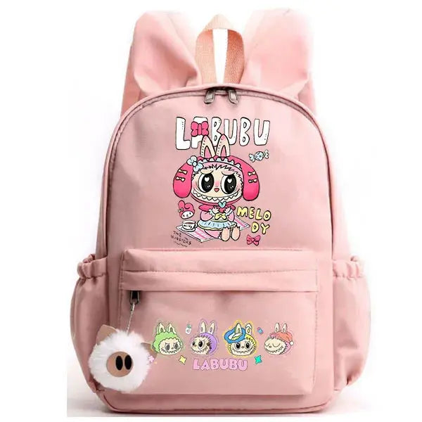 lububu Cute Backpack for Girl Boy Student Teenager Rucksack Women Casual School Bags Travel Rabbit Ears Mochila Birthday Gifts Trikidsworld