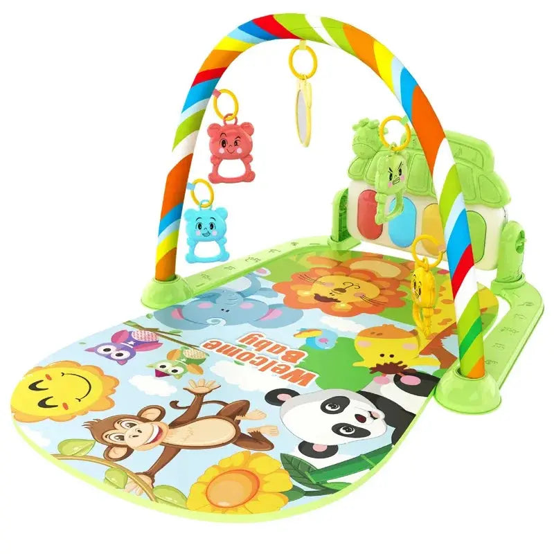 Baby Activity Gym Rack Early Education 0-36 Months Toy Gifts Musical Newborn Piano Keyboard Crawling Blanket Pedal Play Mat Trikidsworld