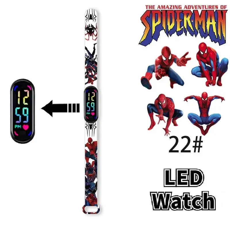 Watch Kids LED Cartoon Bracelet Wristwatch Trikidsworld