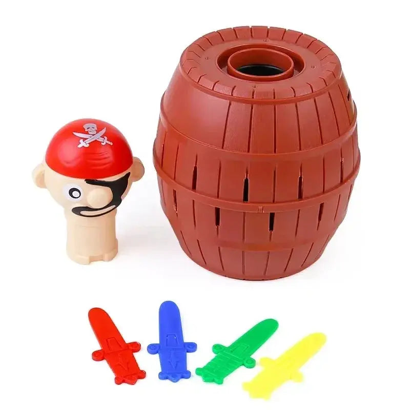 Fun Pirate Barrel Toy Sword Jump Pirate Game Board Children Halloween Toy Parent-child Interactive Toy Boy Trikidsworld