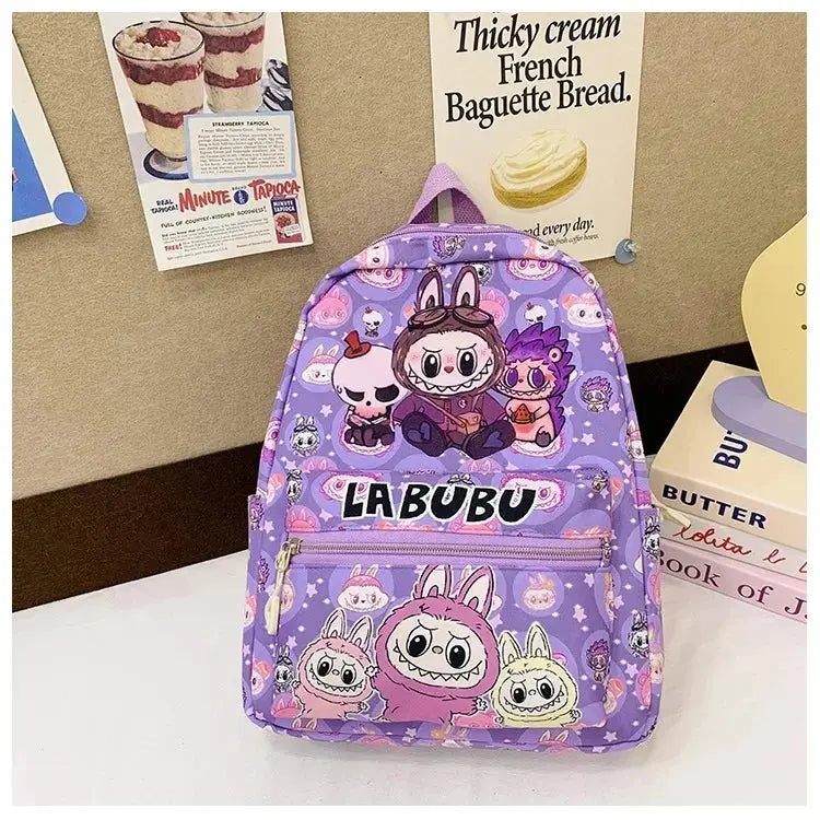 New Large Capacity Children's Backpack Lovely Primary School Student Bag Kindergarten Double Shoulder Bag Bubble Mart Bag Trikidsworld