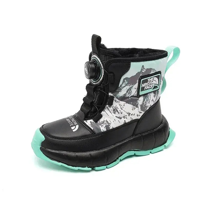 Winter Popular Children's Mid-tube Plush Boots for Kids Boys Girls Snow Boots Waterproof Non-slip Thickened Warm Kid Cotton Shoe Trikidsworld