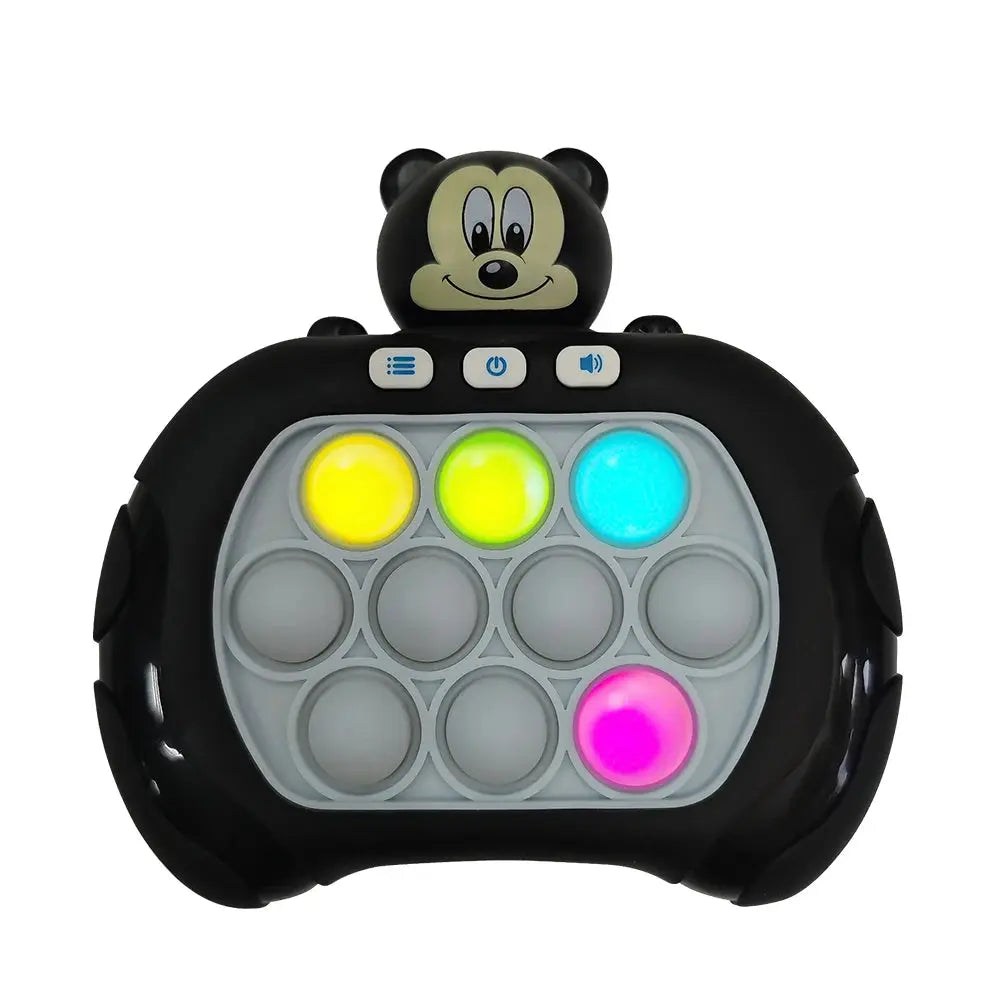 2024 New Pikachu Quick Push Game Pop Up Fidget Bubble Electronic Pop it Pro Game Light AntiStress Toys For Adult Kids Gift 2024 Trikidsworld