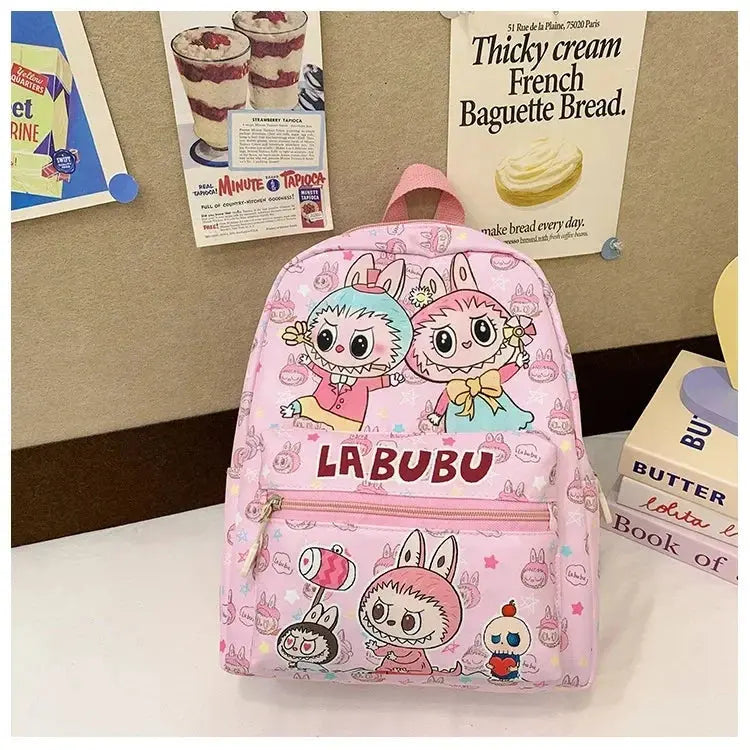 New Large Capacity Children's Backpack Lovely Primary School Student Bag Kindergarten Double Shoulder Bag Bubble Mart Bag Trikidsworld
