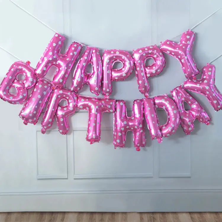 Foil Balloons Happy Birthday Trikidsworld