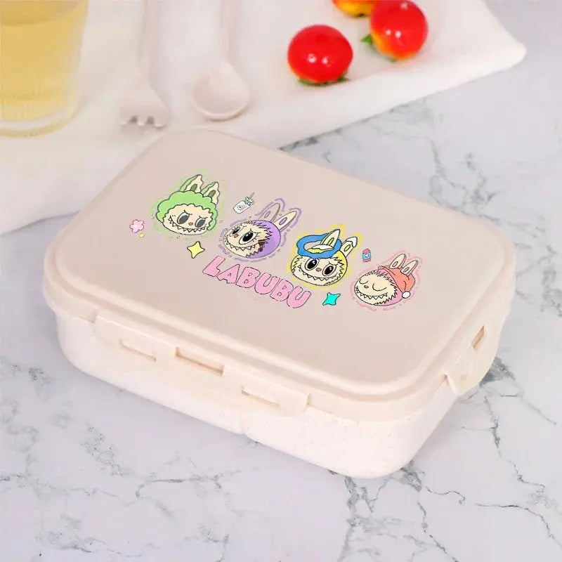 Lunch Bag Cartoon Crystal Sticker Warming Box Portable Outdoor Picnic Food Storage Bags Large Capacity Bento Boxs Gifts Trikidsworld