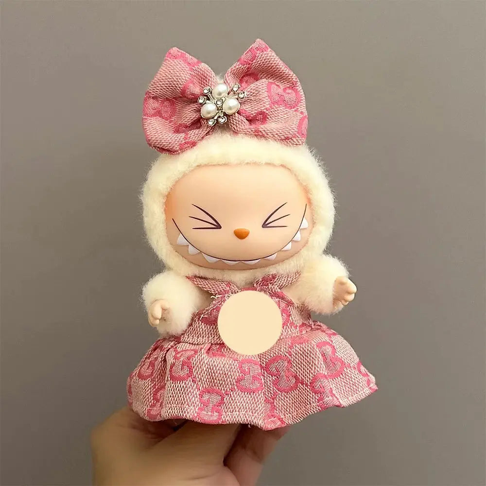 Labubu Accessories Clothes Designer Suitable for V1 V2 V3 Labubu Pendants Cute Personality Fashion Birthday Gift Trikidsworld