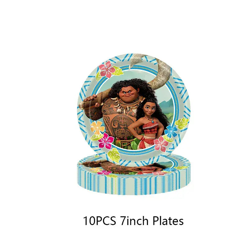 Moana Birthday Party Decoration Cartoon Trikidsworld