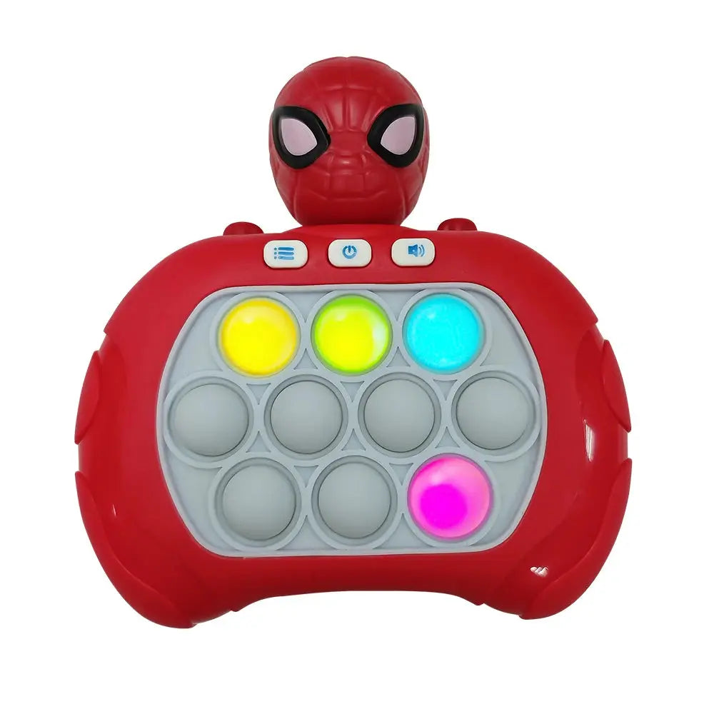 2024 New Pikachu Quick Push Game Pop Up Fidget Bubble Electronic Pop it Pro Game Light AntiStress Toys For Adult Kids Gift 2024 Trikidsworld