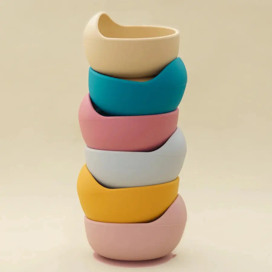 Tiny Bites Trio: Suction Feeding Set for Little Ones Trikidsworld