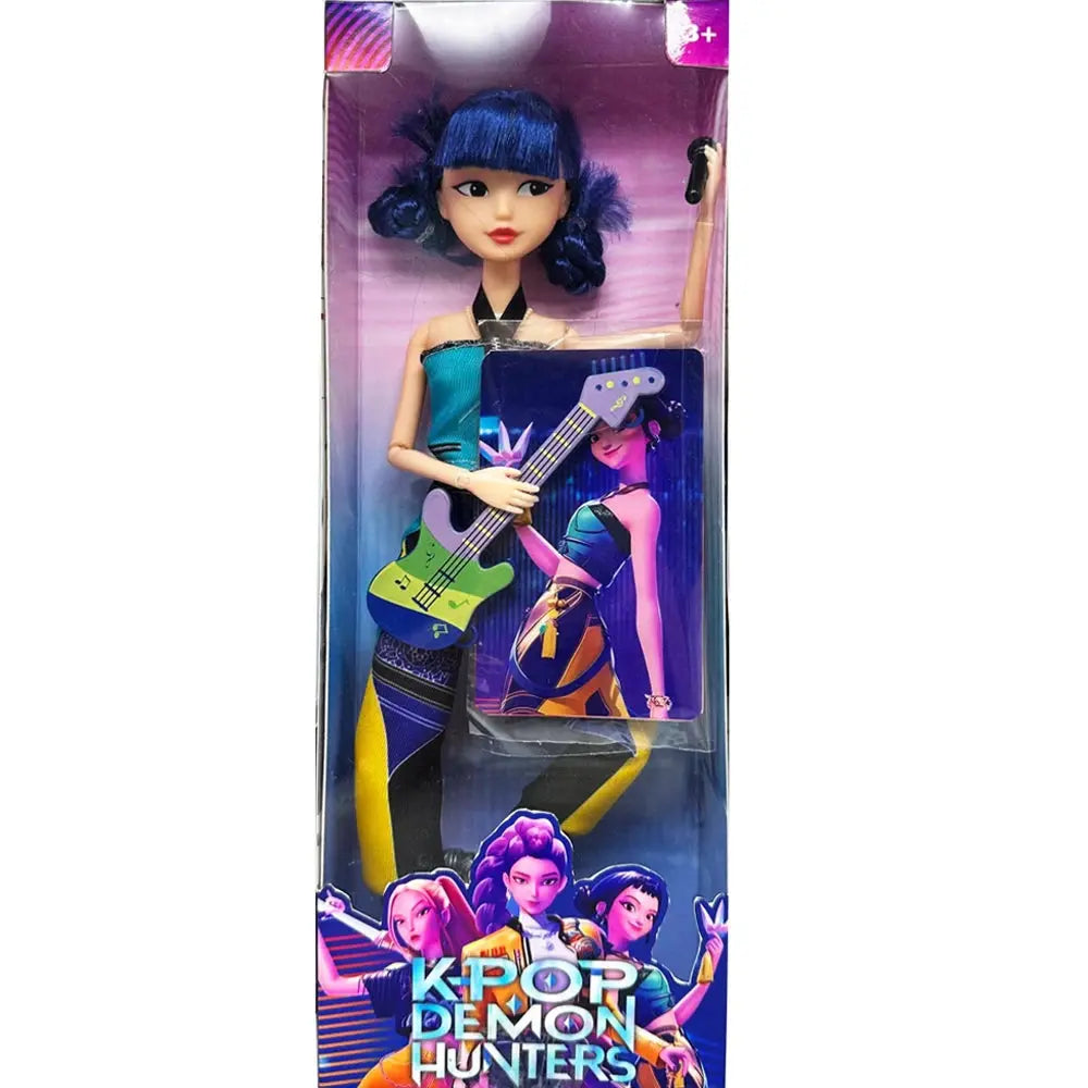 2026anime k pop Demon hunters Witch Hunter Group High appearance Glue doll doll Girl's heart Decorative doll Holiday Gifts Trikidsworld