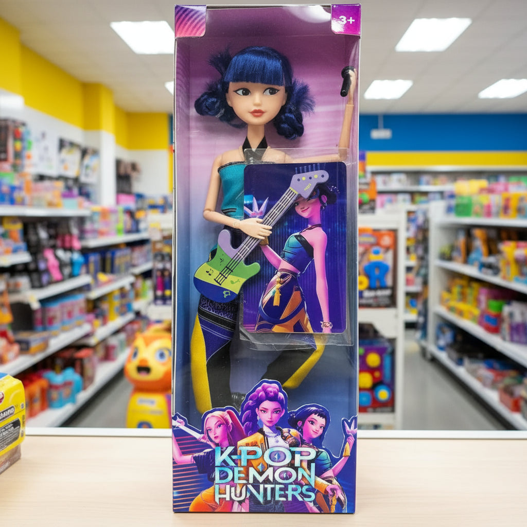 2026anime k pop Demon hunters Witch Hunter Group High appearance Glue doll doll Girl's heart Decorative doll Holiday Gifts Trikidsworld