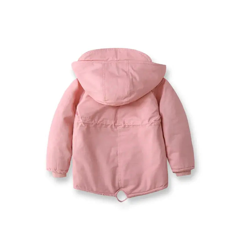 Children Winter Fleece Outdoor Jackets for Boys Hooded Warm Kids Boy Outerwear Windbreaker Autumn Casual Baby Boy Coats Clothing Trikidsworld