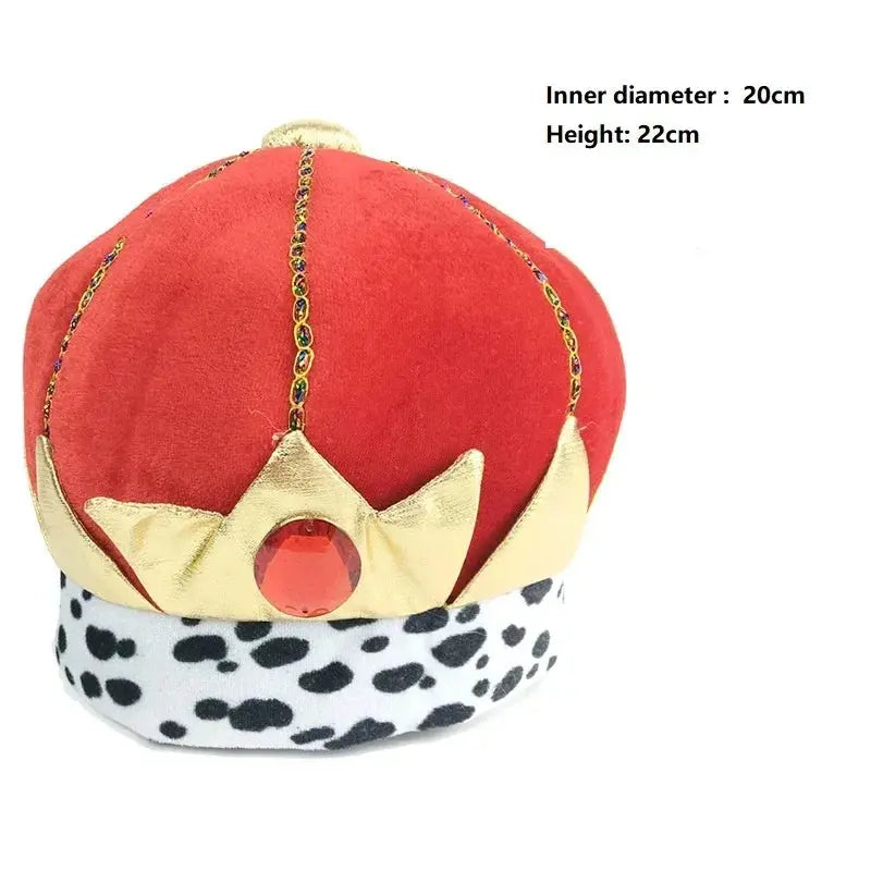 Adult Halloween Fancy Dress Up Hat Stage Show Props Clown Funny Dress Up Clown Hat Carnival Birthday Cake Cap Trikidsworld