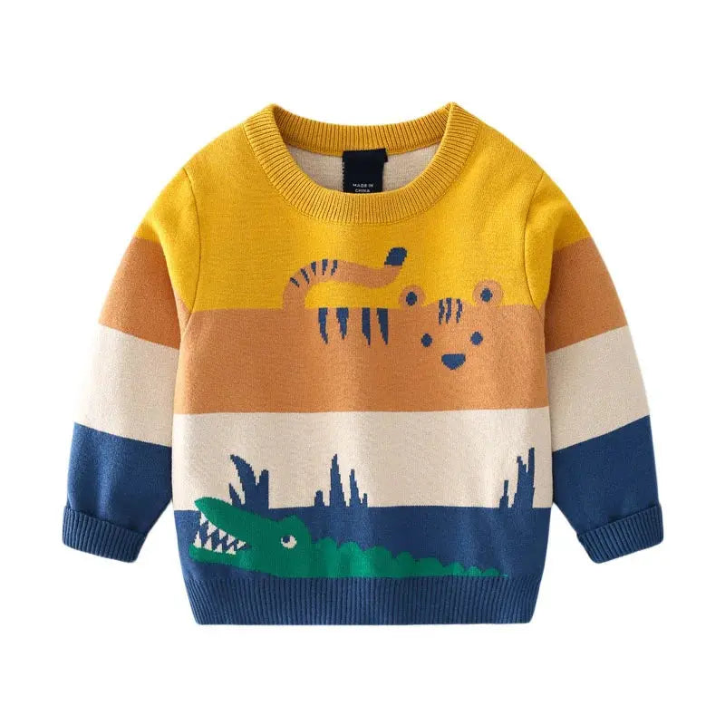 Christmas Sweaters 3-7T New Arrival Christmas Boys Girls Sweaters For Autumn Winter Snowman Children's Sweatshirts Baby Clothes Trikidsworld