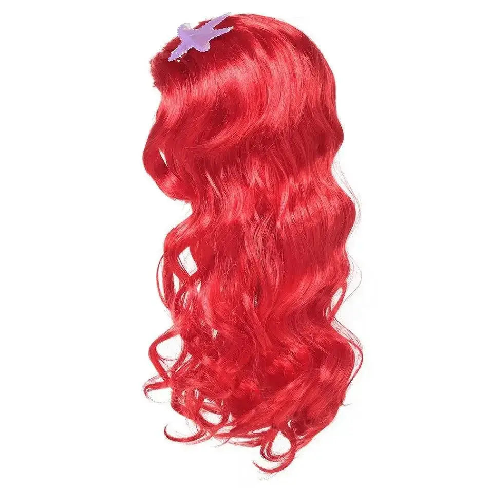 Little Mermaid Ariel Costume for Girl Dress up Party Children Flounce Sequin Disguise Halloween Princess Mermaid Apparel Outfits Trikidsworld