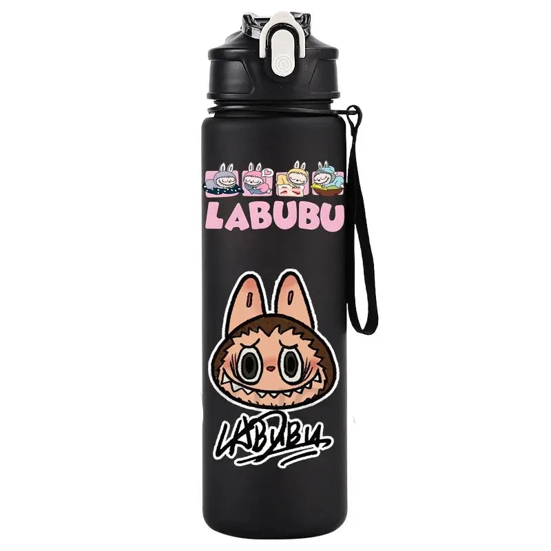 750Ml Cartoon Printed Water Bottle Teenger Student Drinking Portable Cartoon Large Capacity Outdoor Sport Water Cup Kid Gift Trikidsworld