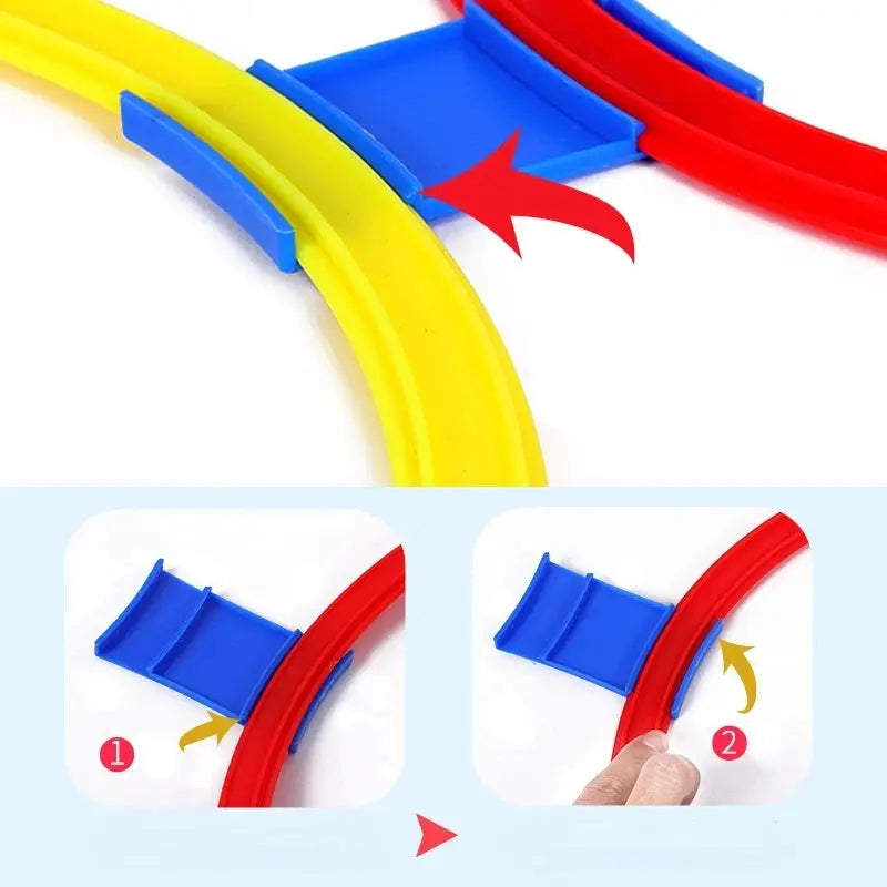 Outdoor Kids Funny Physical Training Sport Toys Lattice Jump Ring Set Game with 10 Hoops 10 Connectors for Park Play Boys Girls Trikidsworld