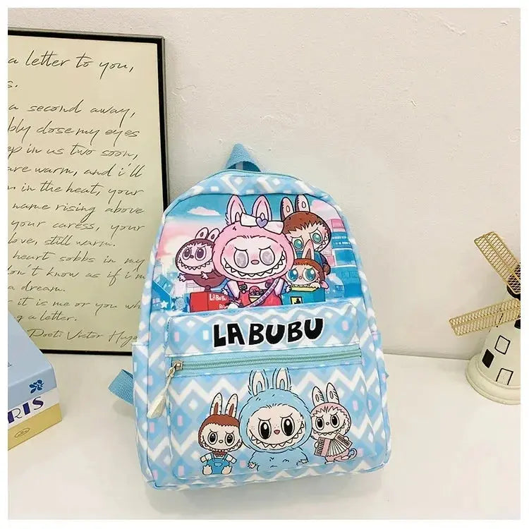 New Large Capacity Children's Backpack Lovely Primary School Student Bag Kindergarten Double Shoulder Bag Bubble Mart Bag Trikidsworld