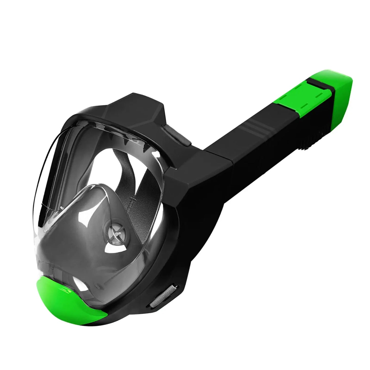 Snorkel Mask Full Face with Full Dry Breathing System Snorkeling Gear 180° Panoramic View Snorkel Mask with Anti-Fog Anti-Leak Trikidsworld
