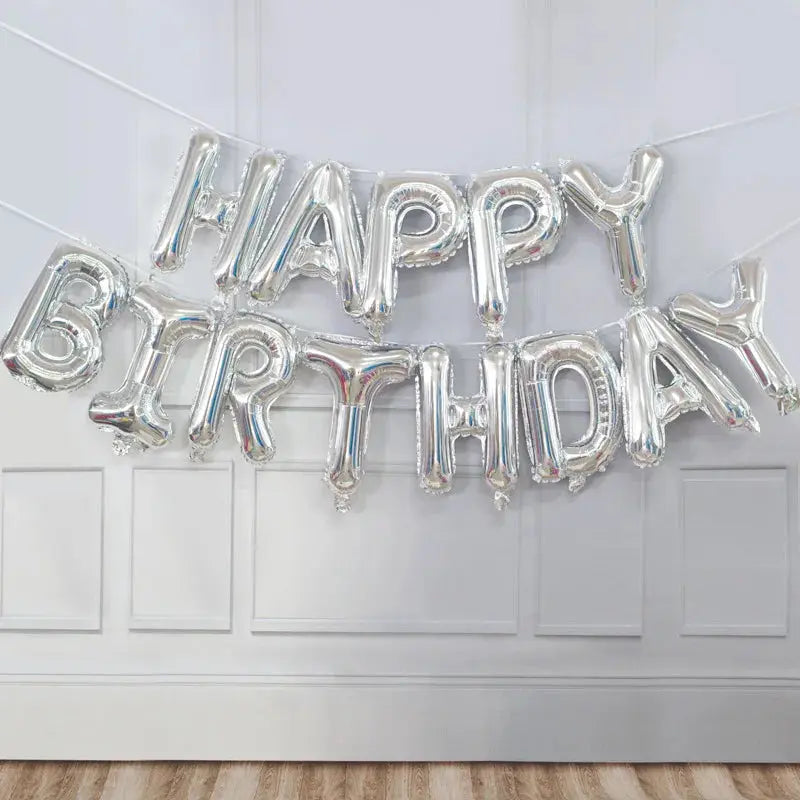 Foil Balloons Happy Birthday Trikidsworld