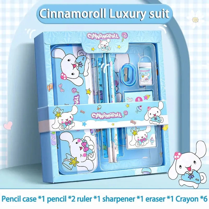 Sanrio Kawaii Stationery Set – 12-Piece Gift Box Trikidsworld
