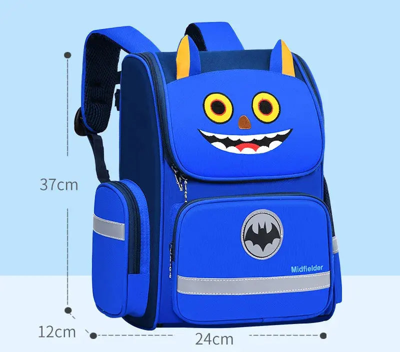 Promotion 2025 Classic Cartoon Primary School Student Backpack Unicorn Ridge Protection Reduce Burden 1-3-6 Grades Space Bag Trikidsworld