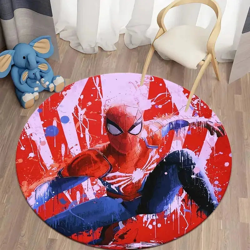 Spider Man Round Carpet for Home Decor Trikidsworld